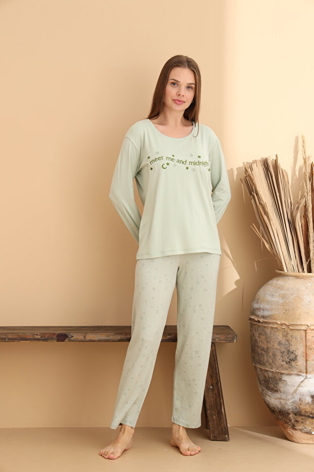 Σετ πιτζάμες Midnight Mint - 3