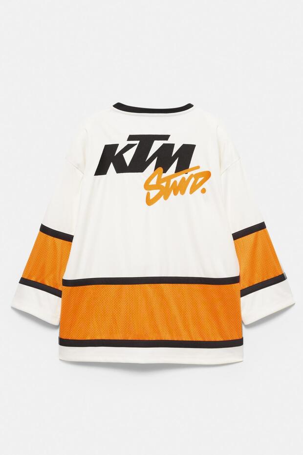 Çizgili KTM tişört - 6