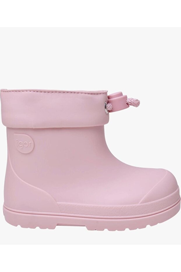 Mendi Borrego Pembe Kürklü Kız Çocuk Bot - 1