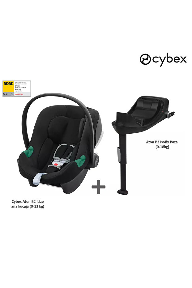 Aton B2 isize + isofix Baza (Adac ödüllü puset ana kucağı 0-13 kg) - 1