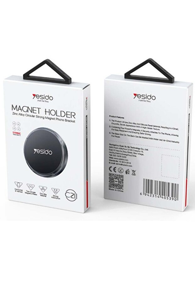 C211 Strong Magnets Zinc Alloy Magnetic Car Phone Holder