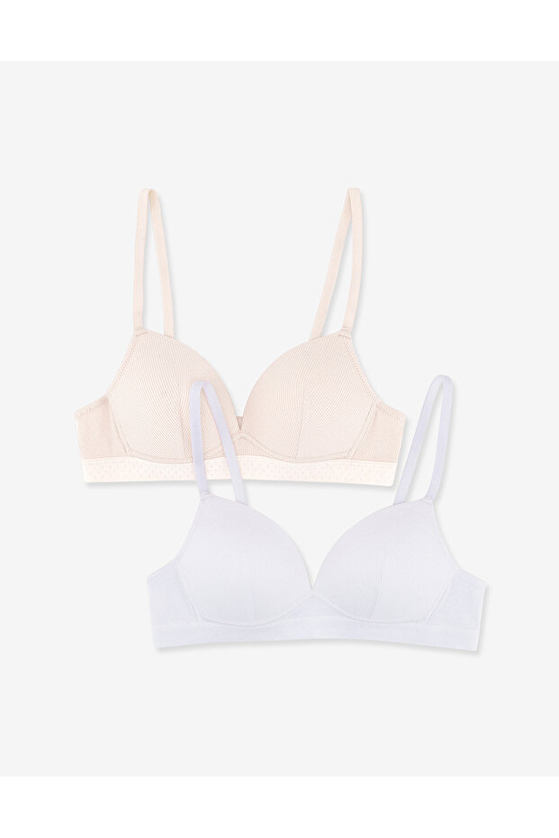 Non-Wired T-Shirt Bras (Pack Of 2)