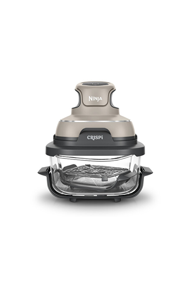 CRISPi 4-in-1 Taşınabilir Cam Hazneli Pişirme Sistemi - Stone - 2