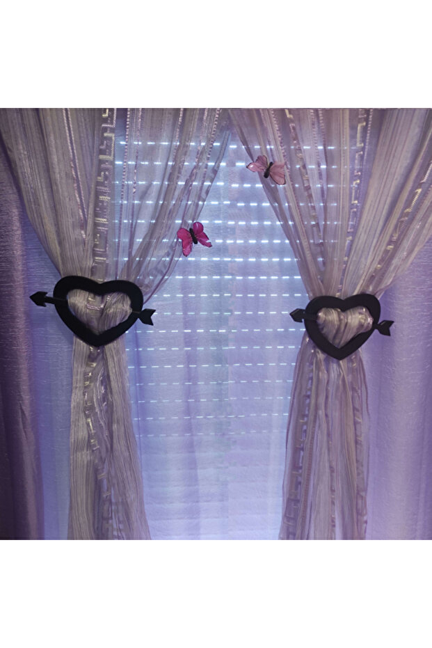 Kalp Perde Tutucu - 1