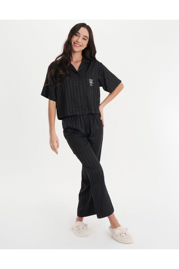 Satin Pajama Set