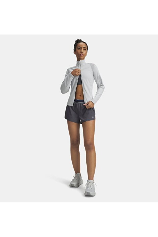 Kadın UA Halo Engineered Fermuarlı Ceket 6004021-023 - 3