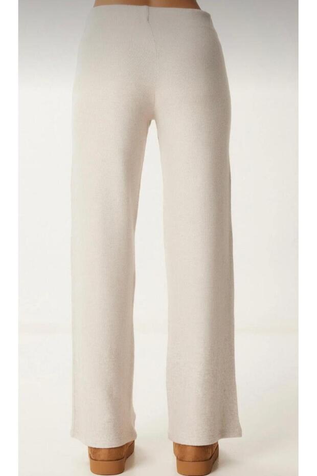 Geniş Paça Yumoş Pantolon - 2