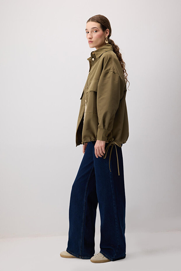 سترة مخصرة كبيرة الحجم - 4