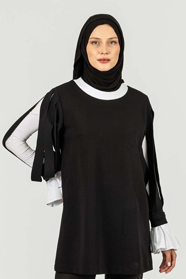 سترة رياضية قصيرة الأكمام