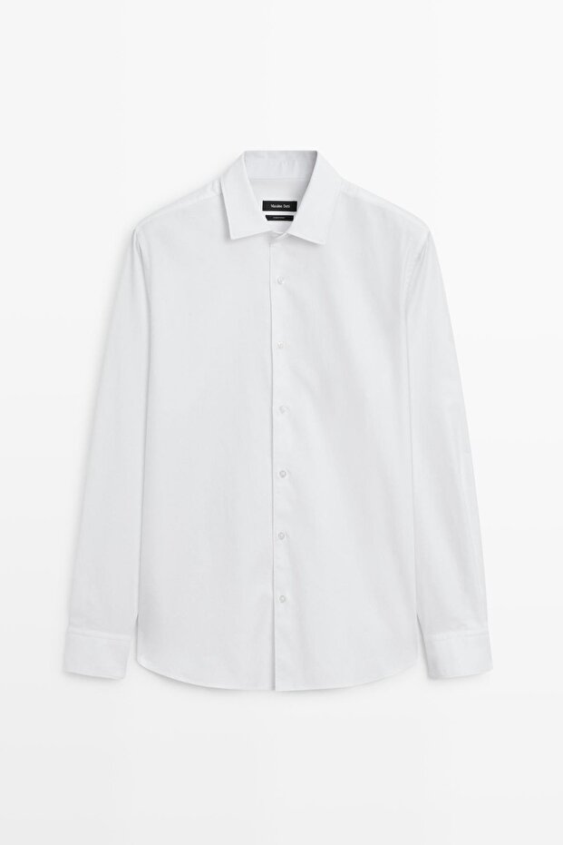 Regular fit fitilli gömlek - 5