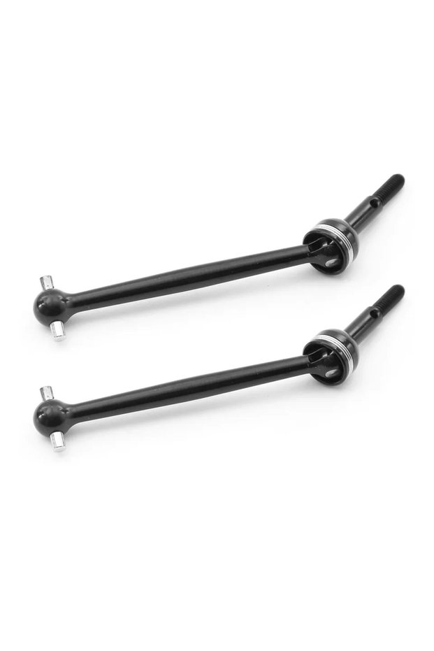 2pcs 2pcs Steel Metal Drive Shaft CVD Driveshaft for Tamiya TT-02B TT02B 1/10 RC Car Upgrade Parts A