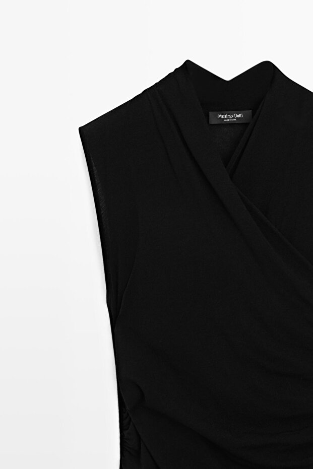 Kolsuz drapeli top - 6