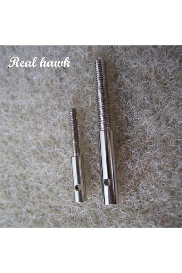 M2XL20mm 10pcs 10pcs M2xL20/M3xL33mm Connect Short Hollow Shaft for RC Airplane RC Parts