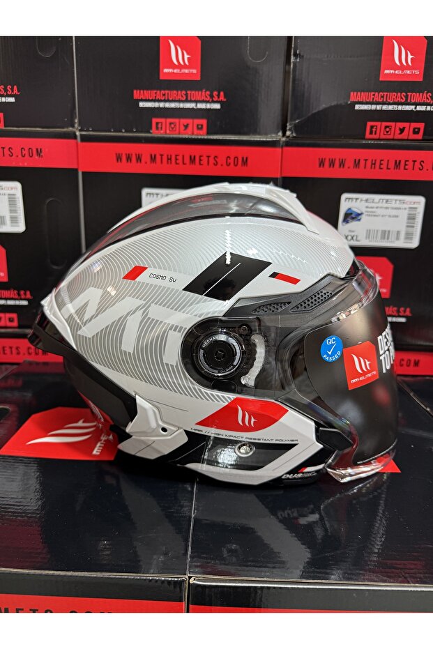Helmets Cosmo Sv Silence A2 yarım kask - 2