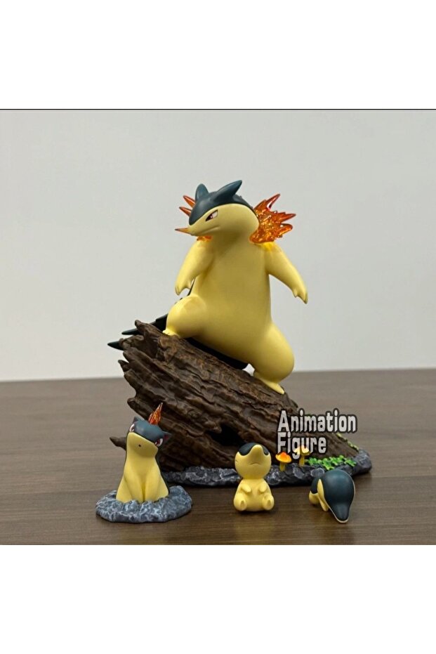 Bandai Typhlosion 13cm/5.12in Anime Digimon Adventure Figure Typhlosion Combination Action Figures P