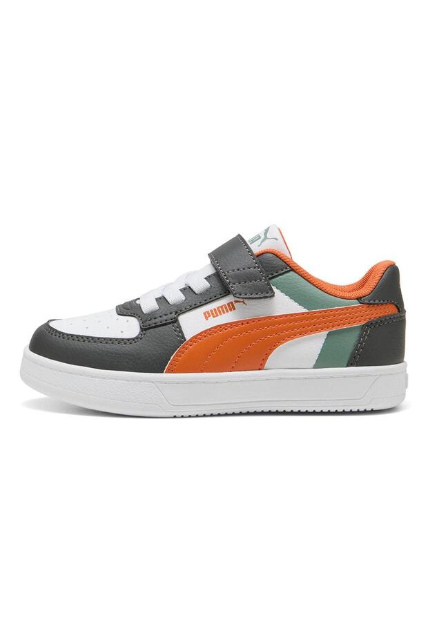 Caven 2.0 Block AC+ PS -Green Moon-Maple Syrup-PUMA White