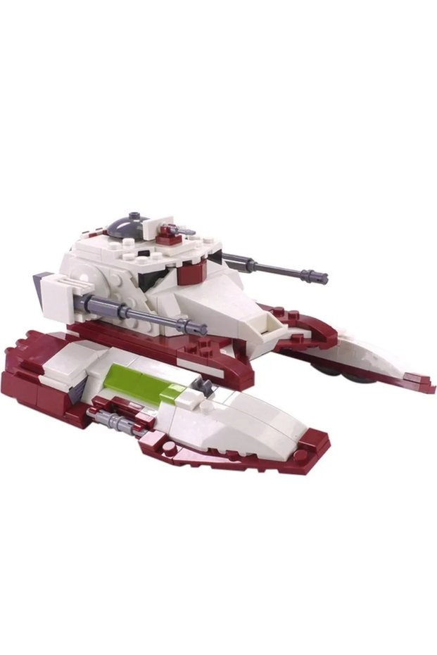 382PCS Classic Movie Space War Mecha Model MOC Battle Tank TX-130T Building Block Assembly Toys DIY