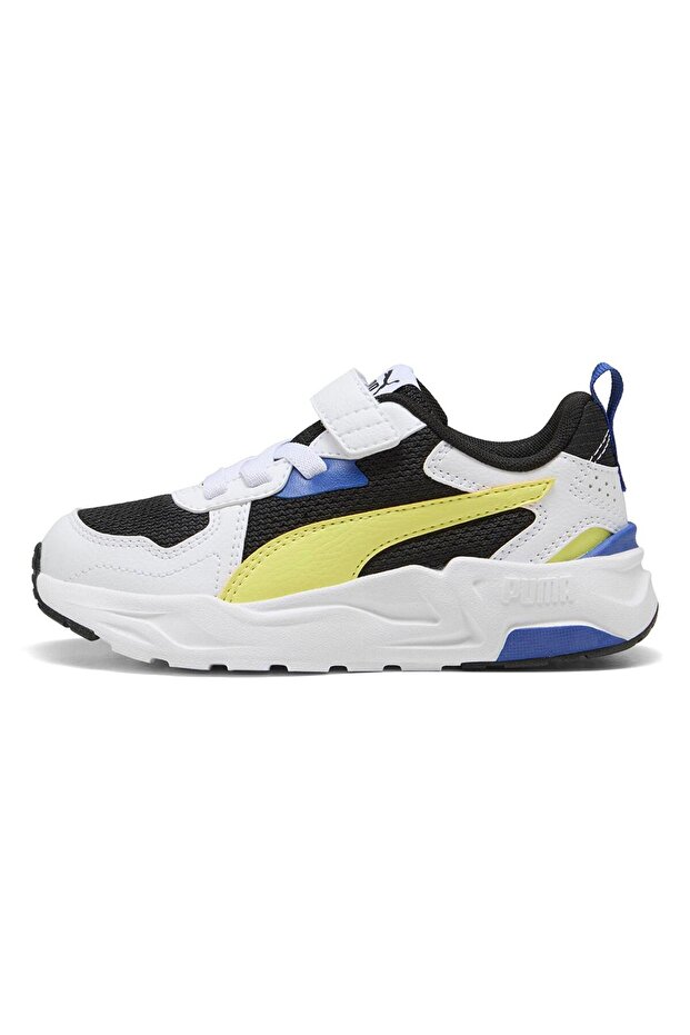 ترينيتي لايت AC+ PS -PUMA أسود-PUMA أبيض-ليمون شربات-أزرق زاهٍ