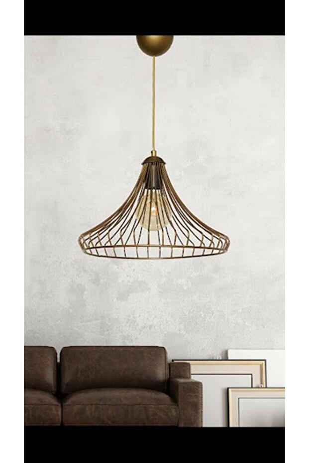 Tekli Helice Sarkıt Avize Eskitme - 1