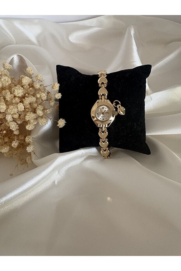 Charmlı gold saat - 2