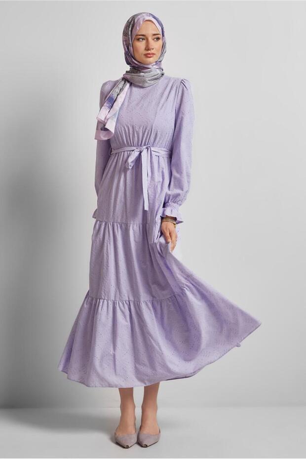 Cotton Belt Dress 45707