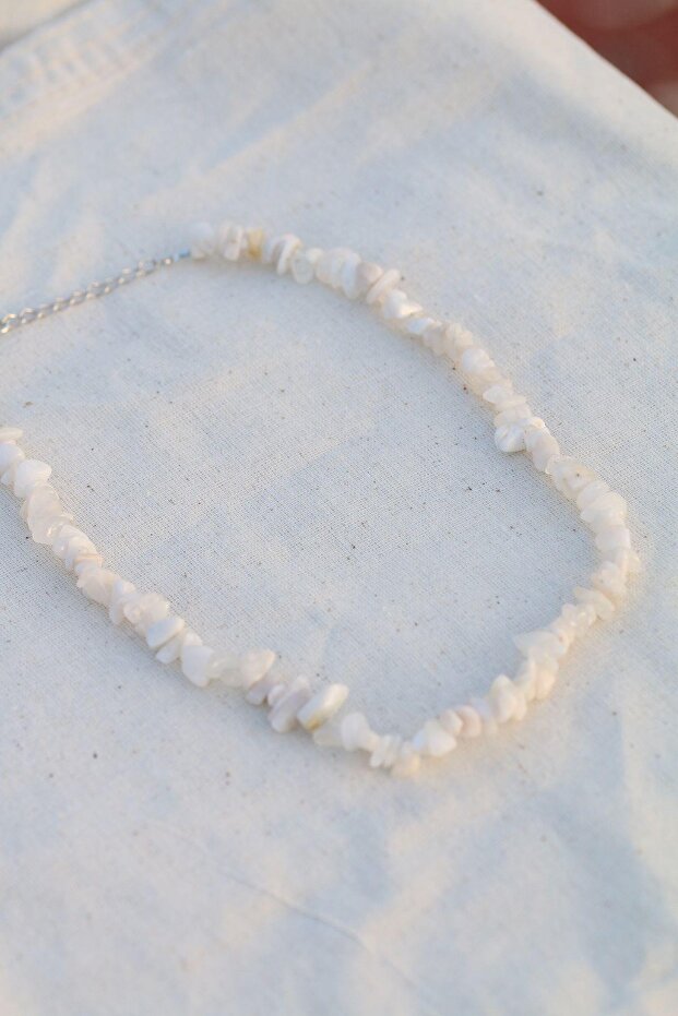Crystal Quartz Natural Stone Necklace