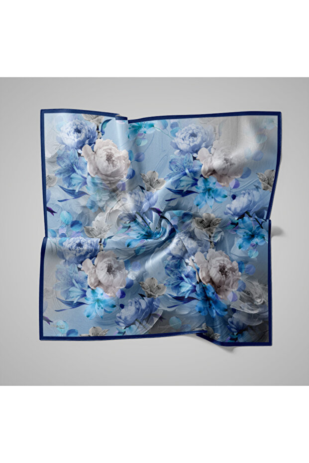 Eșarfă cu model natural - 1