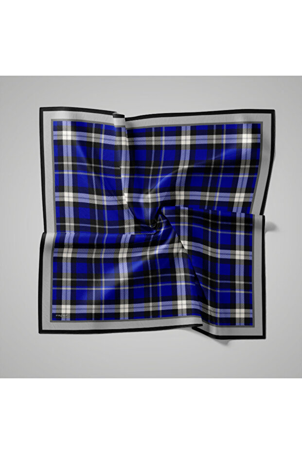 Natural Patterned Scarf - 1