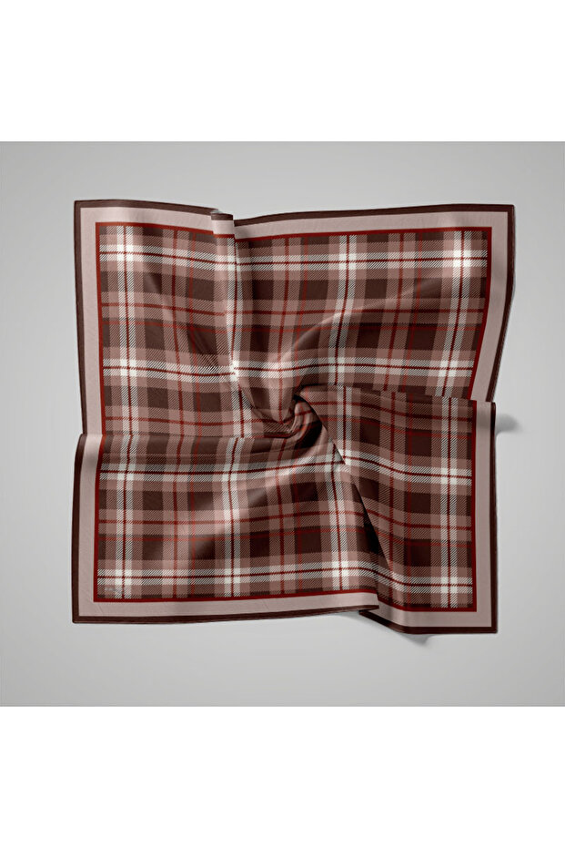 Eșarfă cu model natural - 1