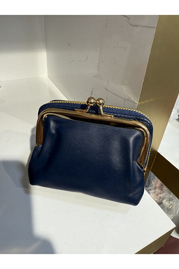 Clip-On Soft Genuine Leather Women's Wallet