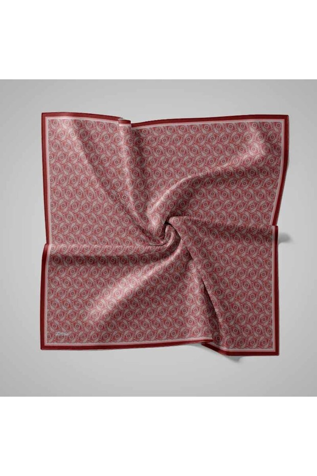 Natural Patterned Scarf - 1