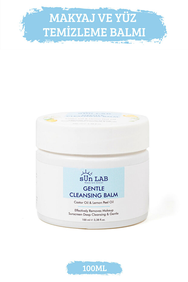 Makyaj ve Yüz Temizleme Balmı Gentle Cleansing 100ml (Hint yağı ve Limon Kabuğu Yağı ) - 1