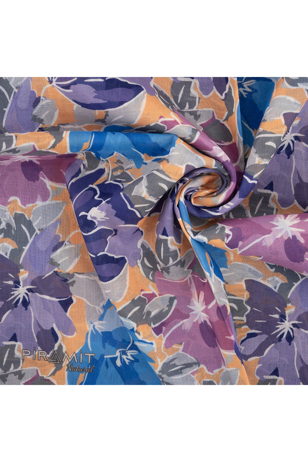 Eșarfă cu model natural - 2