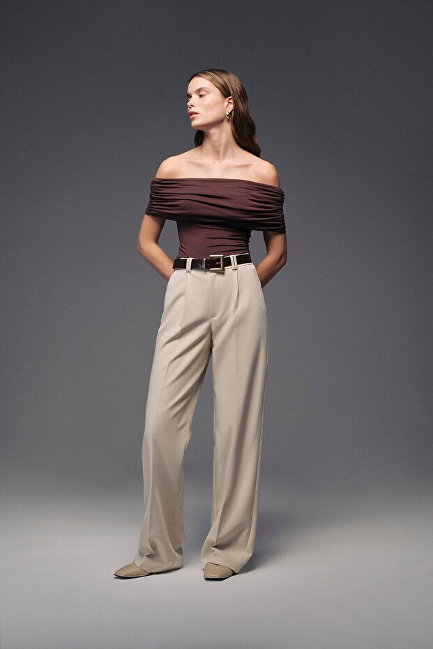 Wide Leg High Waist Pants
