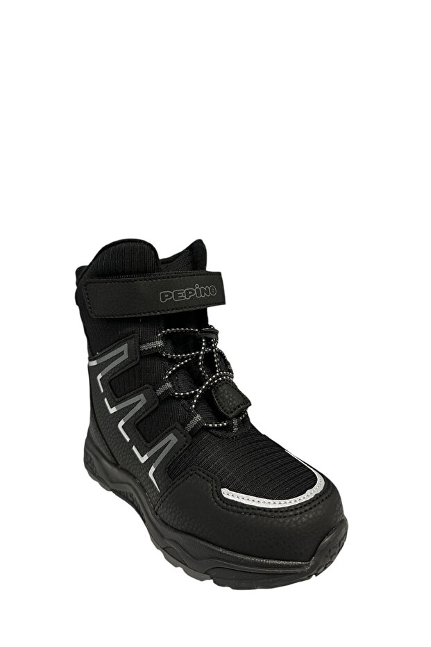 PK24-1361 Filet Erkek Çocuk Kar Botu Siyah - 6