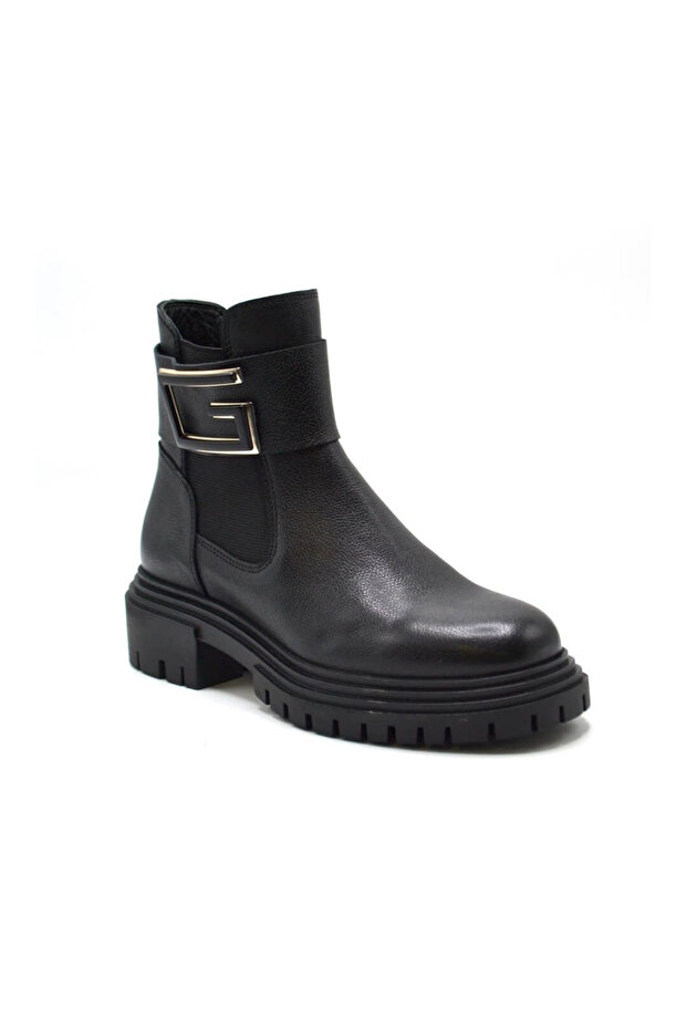 Venüs 2253852K Kadın Deri Bot Siyah - 3
