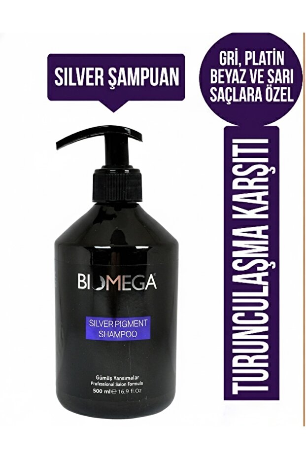Silver Pigment (MOR) Şampuan 500 ml - 1