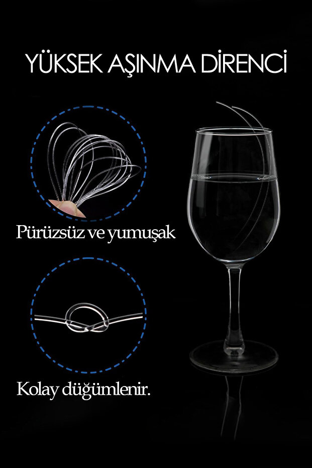 Olta Misinası 30 Metre Yüksek Dirençli Olta İpi Dayanıklı Nalyon Balıkçı Misinası Olta İpi - 7