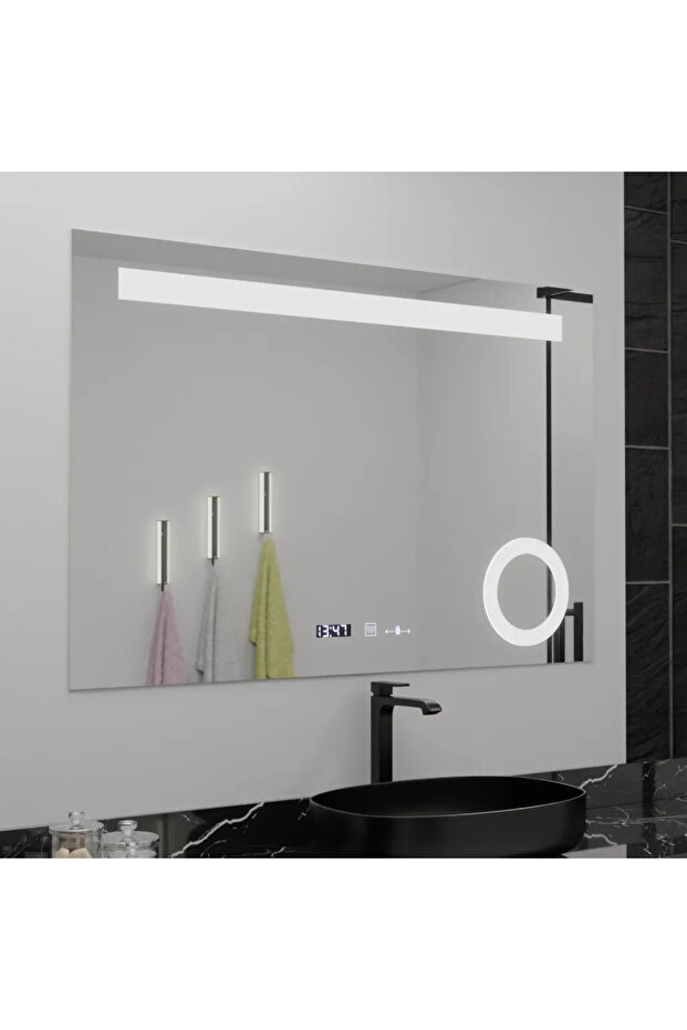 Rectangular LED Mirror, 120x80cm, ABSOLU MotionGlow Marcello - 3