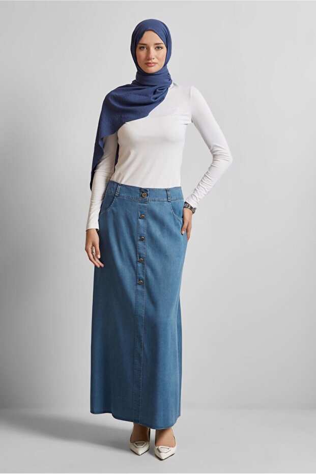 FUSTA DENIM 60684 - 4