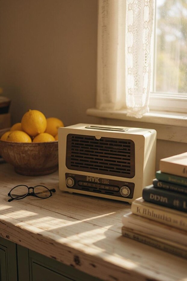 STORE Tip Box Bahşiş Kutusu Nostaljik Radyo Görünümlü - 2