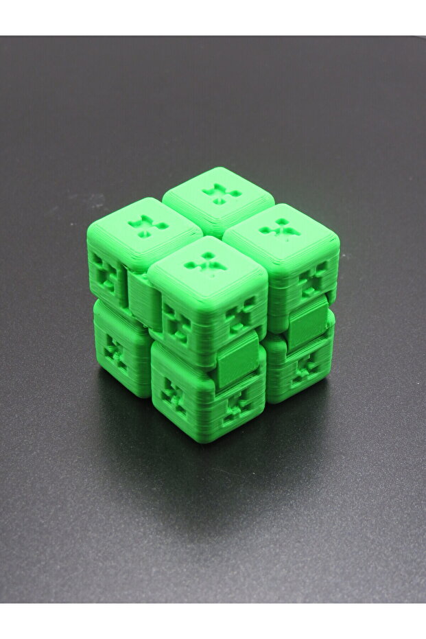 💚 Creeper Temalı Infinity Cube – Sonsuz Döngü Küpü - 1