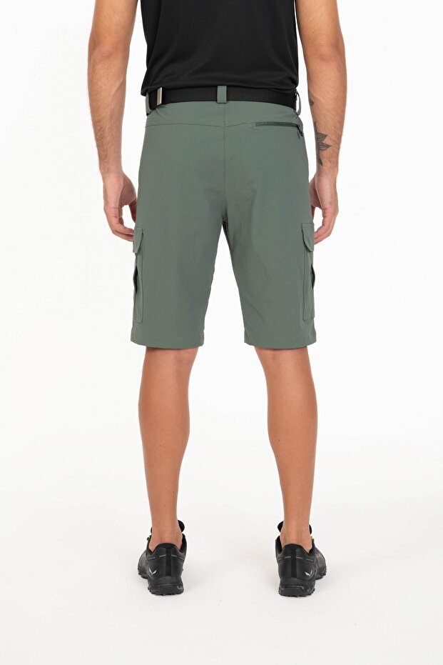 Pally Erkek Kargo Şort Yeşil - 6