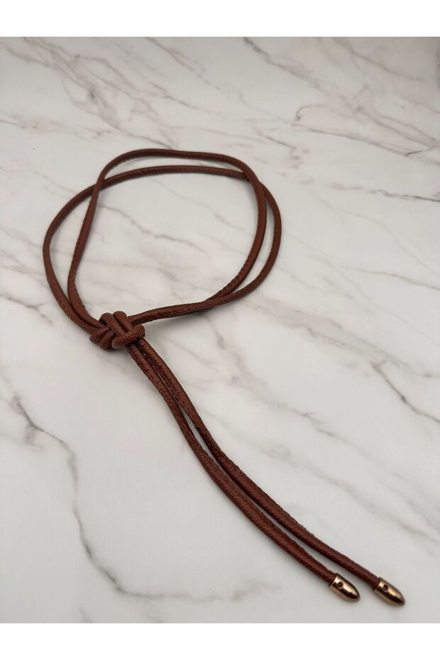 Taba deri ip kemer - 4