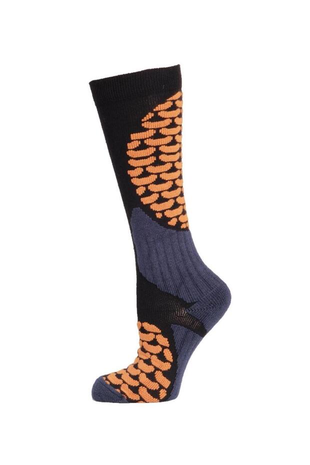 Ski & Snowboard Men's Ski Socks Black/Orange