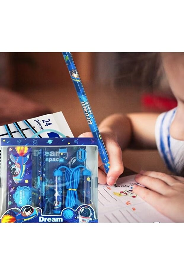 مجموعة قرطاسية الفضاء والعناصر - 3