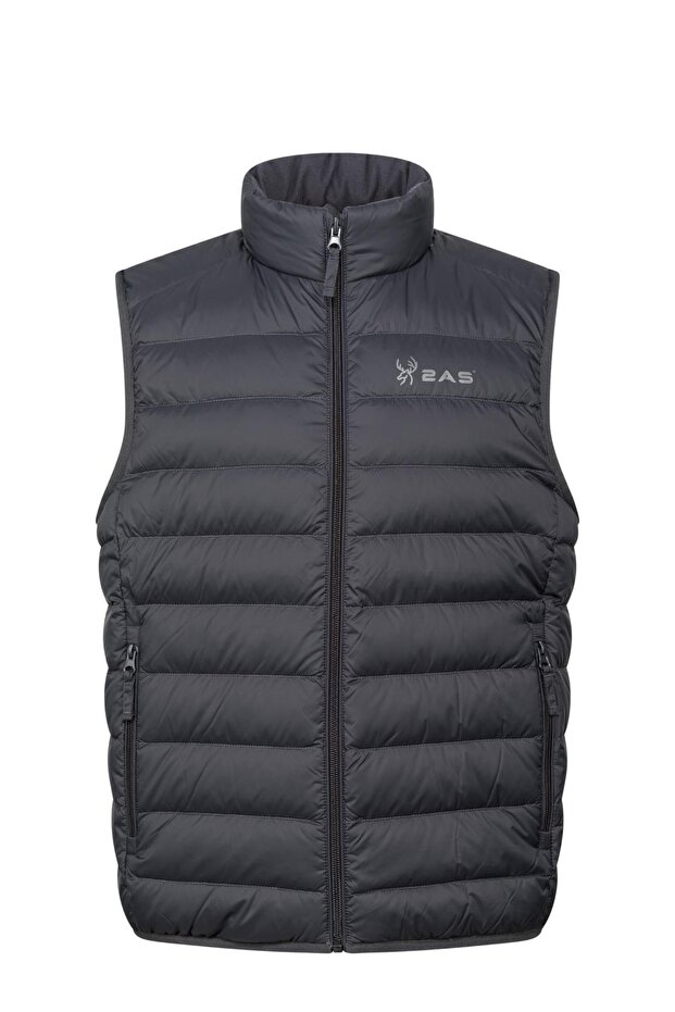 Arcane Erkek Down Vest Ceket Antrasit - 6