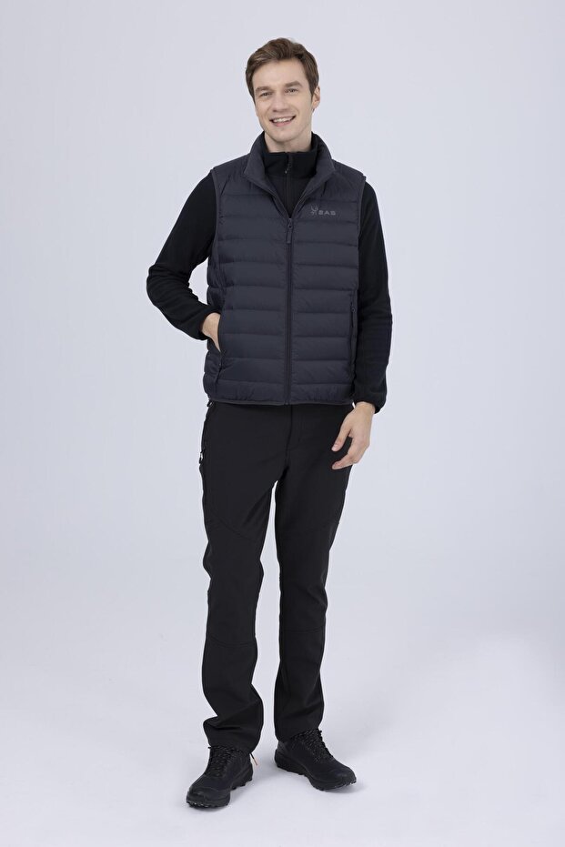 Arcane Erkek Down Vest Ceket Antrasit - 2
