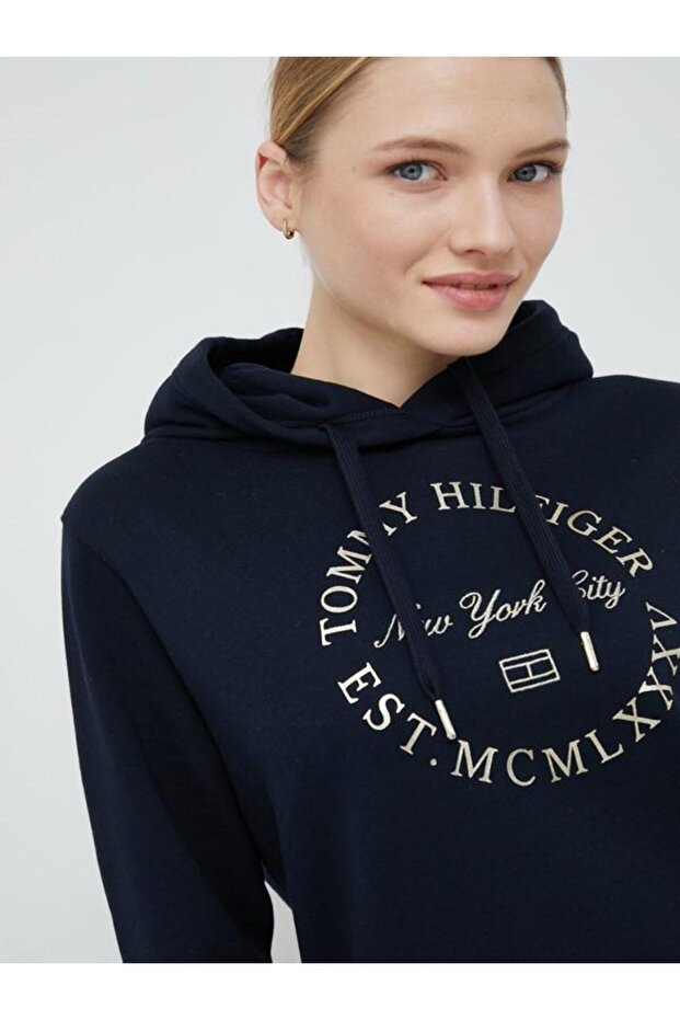 REG METALLIC ROUNDALL HOODIE - 3