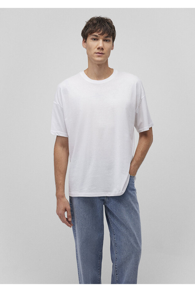 2er Set Oversize Basic T-Shirts Übergröße / Weiter Schnitt0612162-620 - 2